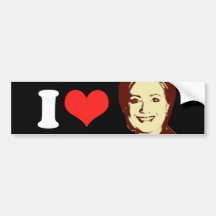 BULLE D'ENTRETIEN DE HILLARY CLINTON AUTOCOLLANT POUR VOITURE
