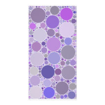 Bulles : Violet Cartes De Vœux Avec Photo