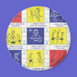 Bulletin de jardin d'enfants magnets