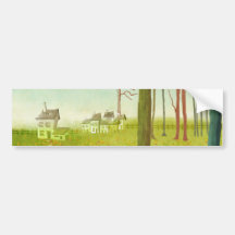 Bumpersticker à la maison doux à la maison autocollants pour voiture
