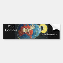 bumpersticker d'artisticreator adhésif pour voiture