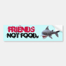 Bumpersticker de requin adhésif pour voiture