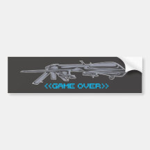 Bumpersticker sur- de bourdon de jeu autocollants pour voiture