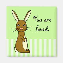 Bunbun - lapin mignon magnets pour réfrigérateur