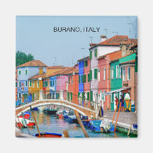 BURANO VENISE, ITALIE (AIMANT)