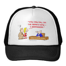 bureau des personnes absentes remariées casquette de camionneur