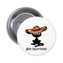 Burritos obtenus drôles badges avec agrafe