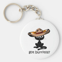 Burritos obtenus drôles porte-clefs