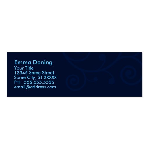 Businesscard élégant modèles de cartes de visite