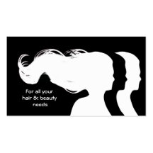 Businesscards de salon de coiffure modèles de cartes de visite