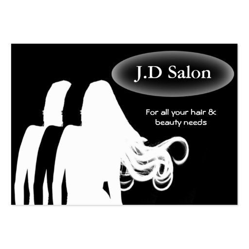 Businesscards de salon de coiffure cartes de visite personnelles