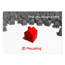 Businesscards d'immobiliers cartes de visite professionnelles