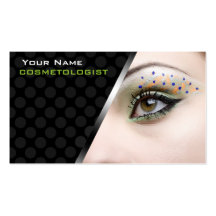 BusinessCards personnalisé pour des maquilleurs Carte De Visite