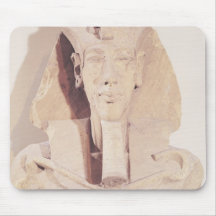 Buste d'Amenophis IV du temple d'Amun Tapis De Souris