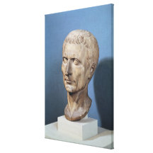 Buste de Jules César Toiles Tendues Sur Châssis