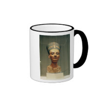 Buste de la Reine Nefertiti, vue de face Tasse À Café