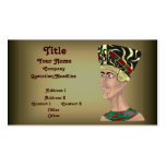 Buste de Nefertiti Modèles De Cartes De Visite