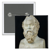 Buste de Socrates Badge