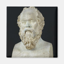 Buste de Socrates Magnets Pour Réfrigérateur