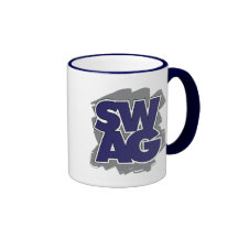 BUTIN - bleu et gris Tasse