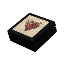 Butterfies vintages romantiques coffrets cadeaux