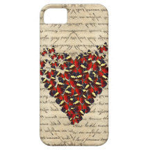 Butterfies vintages romantiques coque iPhone 5