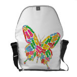Butterfly shape sacoches