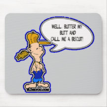 buttermybutt tapis de souris