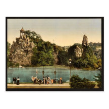 Buttes cru Photoch de Chaumont, Paris, France de L Cartes Postales