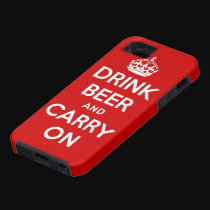 Buvez de la bière et continuez coques case-mate