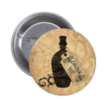 Buvez-moi bouteille pin's avec agrafe