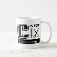 C est pour la cosmétologie mug