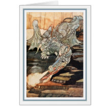 C. Robinson - dragon Carte De Vœux