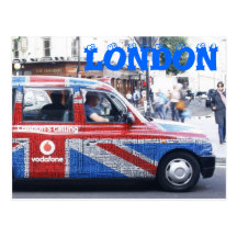 Cabine de Londres Carte Postale