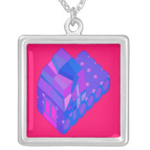 Cabine de MARTIAN/MARS au-dessus du camionneur 9 d Pendentif Personnalisé