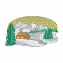 Cabine d'hiver polos brodés