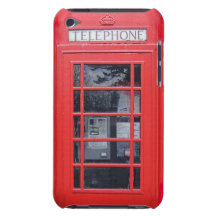 Cabine téléphonique rouge de Londres Coque iPod Case-Mate