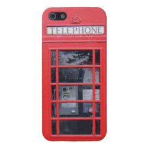 Cabine téléphonique rouge de Londres Étuis iPhone 5