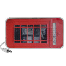 Cabine téléphonique rouge de Londres Mini Haut-parleur