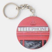 Cabine téléphonique rouge de Londres Porte-clé