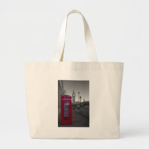 Cabine téléphonique rouge de Londres Sac Fourre-tout