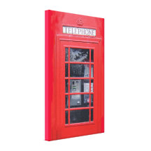 Cabine téléphonique rouge de Londres Impressions Sur Toile