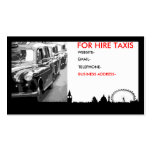 Cabines de Londres Cartes De Visite Professionnelles