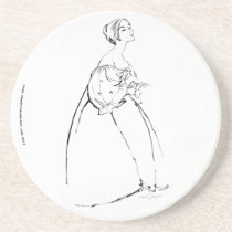 Caboteur 1954 de Katharine C. dessous de verres