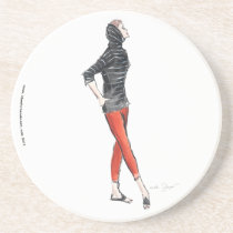 Caboteur 1960 de Rita C. dessous de verres