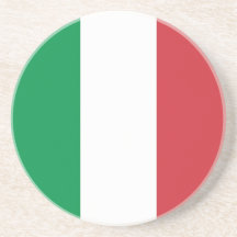 Caboteur avec le drapeau de l'Italie Dessous De Verre