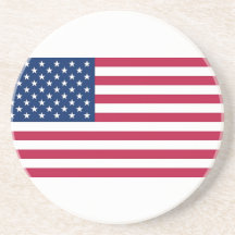 Caboteur avec le drapeau des Etats-Unis Dessous De Verres