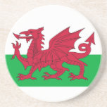 Caboteur avec le drapeau du Pays de Galles Dessous De Verre