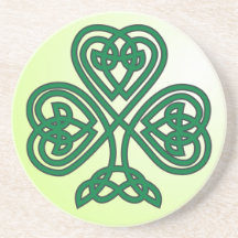 caboteur celtique de shamrock dessous de verre