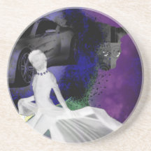 Caboteur chic violet dessous de verres